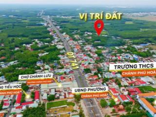 Lô đất tại chánh phú hòa đáp ứng đầy đủ nhu cầu mặt tiền 20m thông thoáng  0905 578 ***