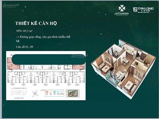 Bán căn 3 ngủ dự án chung cư eco graden bắc giang. vị trí kim cương đối diện tttm aeon mall