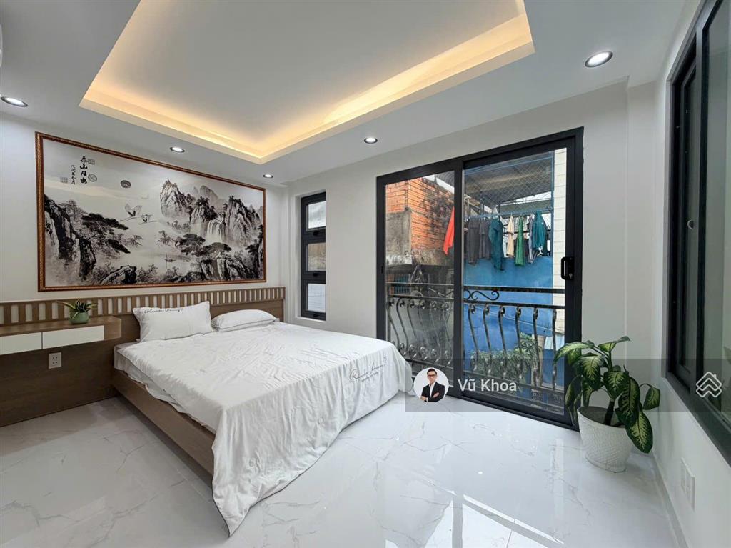 Vào ở ngay! nhà 2 mt khu phan xích long, phú nhuận  sẵn 5 tầng mới (5x8m, vuông vức) chỉ 9 tỷ tl