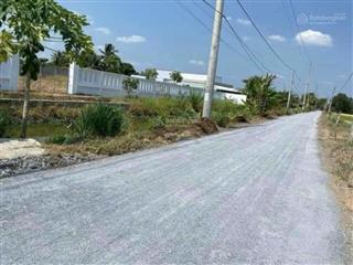 Đất thổ cư trường chính trị long an, mặt tiền kênh t3, 5x23.5, 950tr