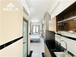 Căn hộ đầy đủ nội thất  cửa sổ lớn  ngay cvpm quang trung  máy giặt riêng