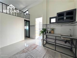 1pn + gác  ban công riêng  trang bị sẵn nội thất ngay cvpm quang trung