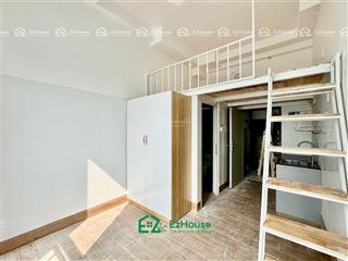 Căn hộ mini mới xây  gác cao  ban công  cửa sổ to  ngay cvpm quang trung