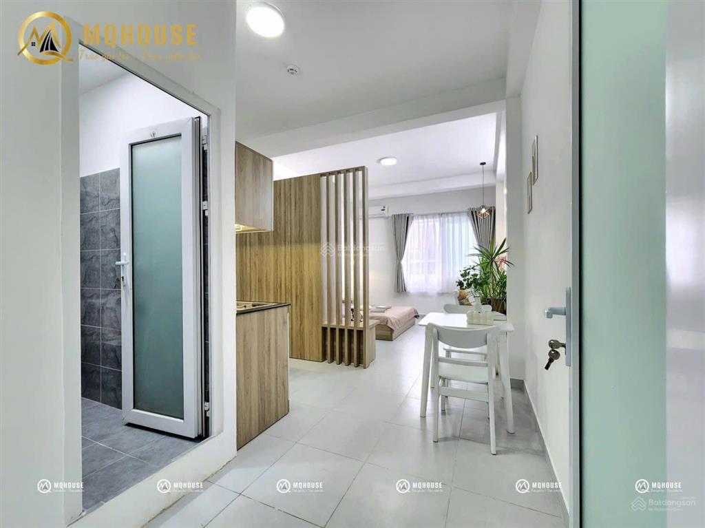 Căn hộ gác cao  full nội thất, tiện nghi ngay cvpm quang trung