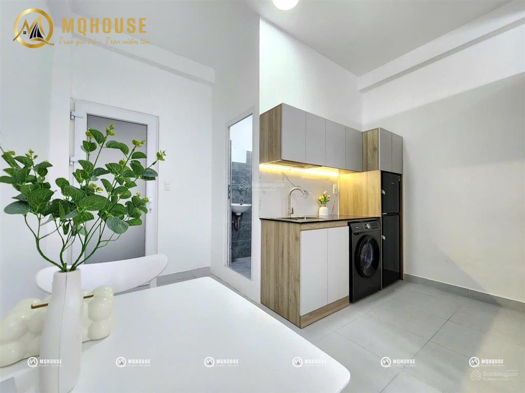 Căn hộ gác cao  full nội thất, tiện nghi ngay cvpm quang trung