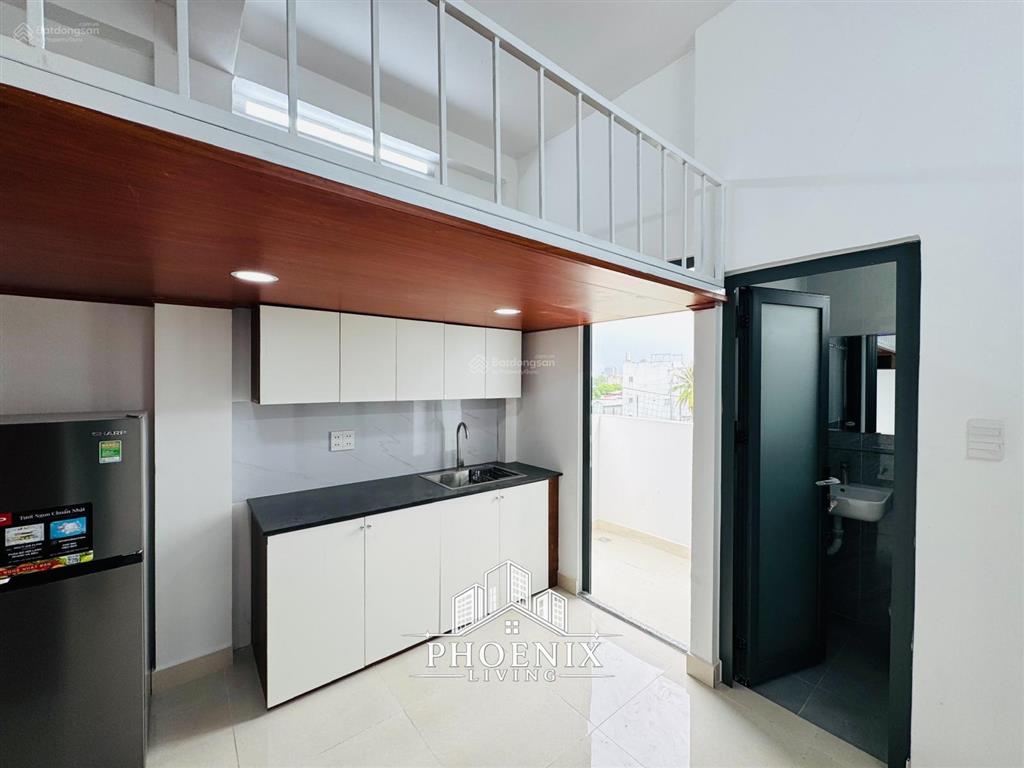 Căn hộ mới 100%  ban công riêng  full nội thất ngay bà điểm  phan văn hớn