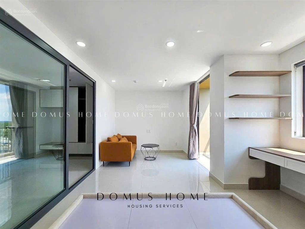 Nhà mới 100%  1 phòng ngủ  1 phòng khách  ban công ngay cvpm quang trung  tô ký