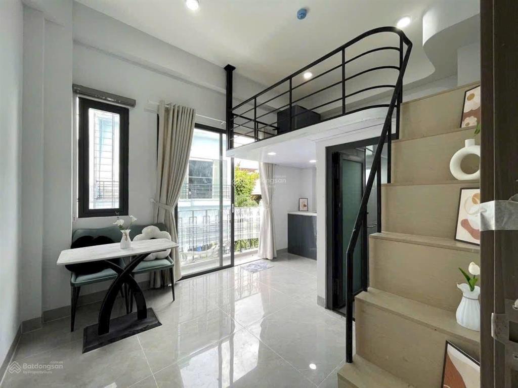 Căn hộ mini mới 100% ngay huflit  nguyễn ảnh thủ  ban công riêng  có nội thất