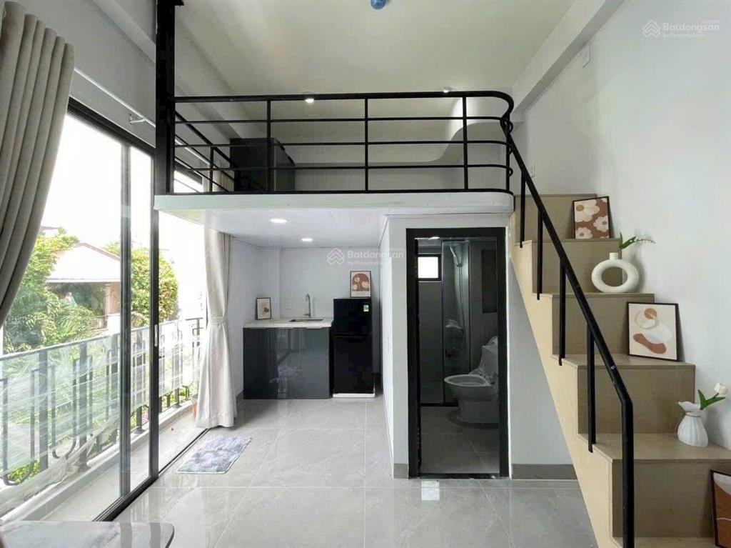 Căn hộ mini mới 100% ngay huflit  nguyễn ảnh thủ  ban công riêng  có nội thất