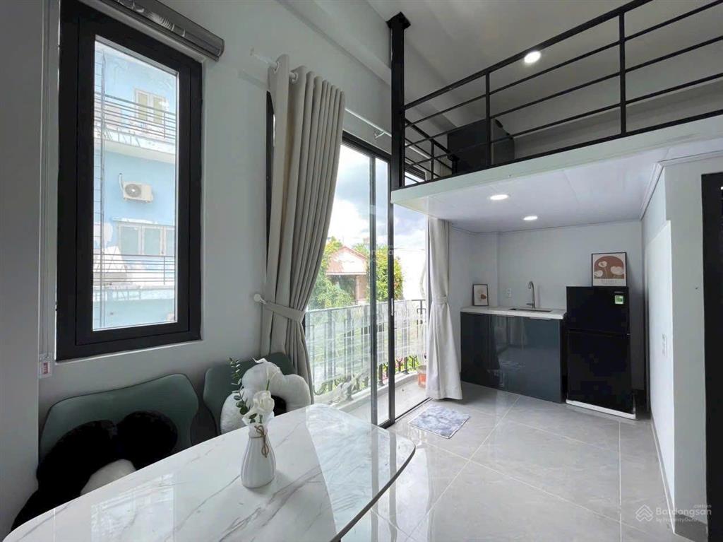 Căn hộ mini mới 100% ngay huflit  nguyễn ảnh thủ  ban công riêng  có nội thất