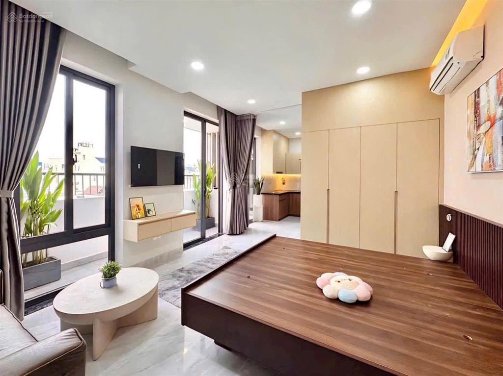 Studio ban công riêng  đầy đủ nội thất  ngay dương thị mười  cvpm quang trung