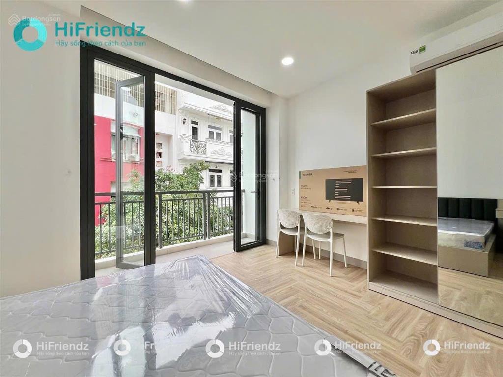 Studio ban công riêng, full nội thất, mới xây ngay mega market hiệp phú