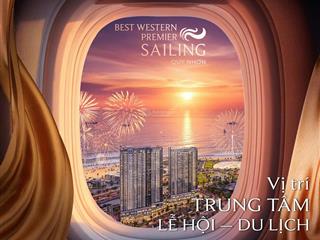 Căn hộ 5 best western premier sailing quy nhơn đã cất nóc bán đợt cuối