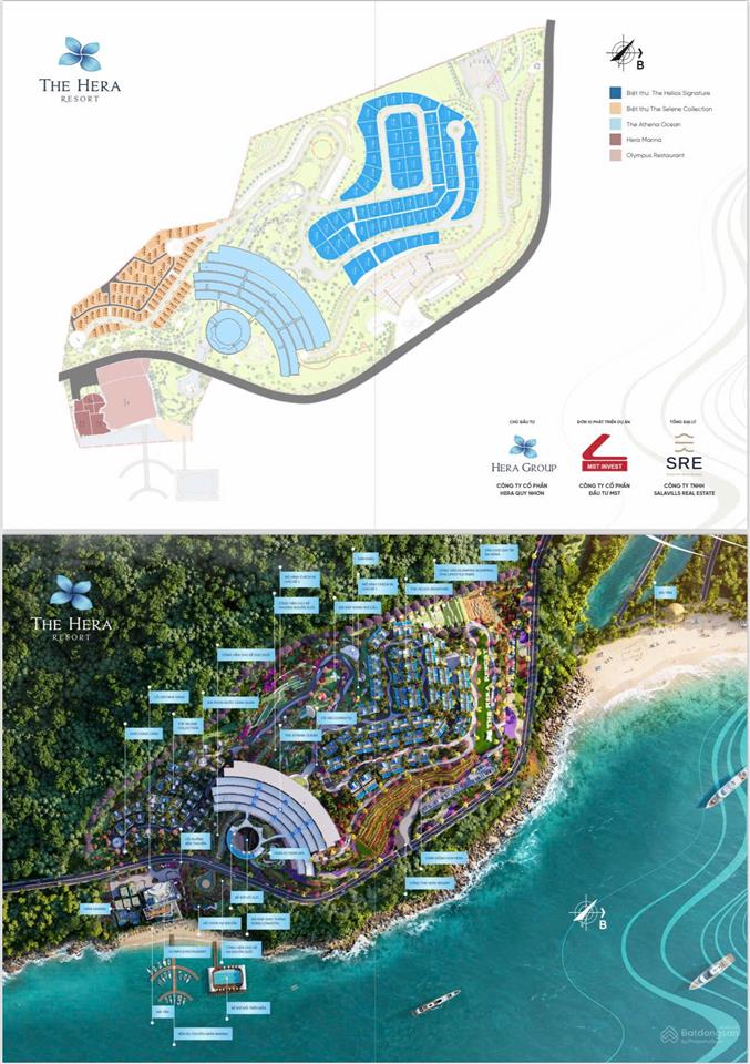 The hera resort quy nhơn  hàng căn hộ & biệt thự nghỉ dưỡng vip mặt biển