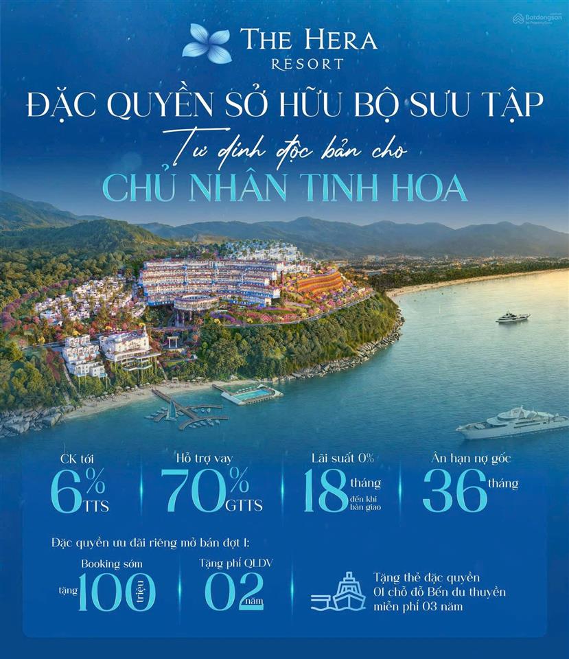 The hera resort quy nhơn  hàng căn hộ & biệt thự nghỉ dưỡng vip mặt biển