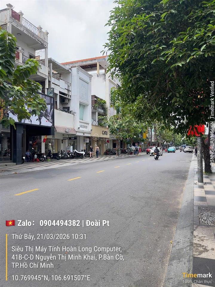 Duy nhất góc 2 mặt tiền nguyễn trãi, p. bến thành, 9.5x21.5m, hđt 320 tr/th