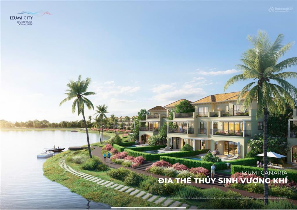 Chính chủ biệt thự song lập trực diện sông izumi canaria  vốn 20% đến khi nhận nhà t11/2026
