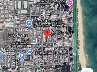 Lô đất đường an thượng 33 khu phố tây sầm uất, ngũ hành sơn