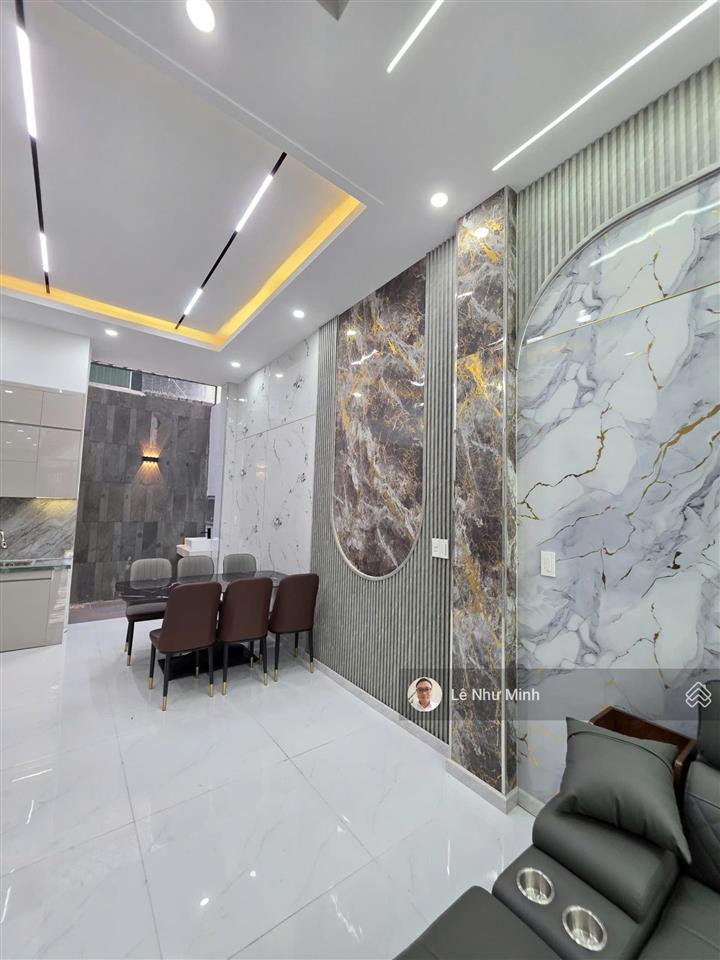 4,6 tỷ  bán nhà 1 trệt 2 lầu hoàn công gần ngã tư miếu ông cù 500m, p. bình chuẩn, tp. thuận an