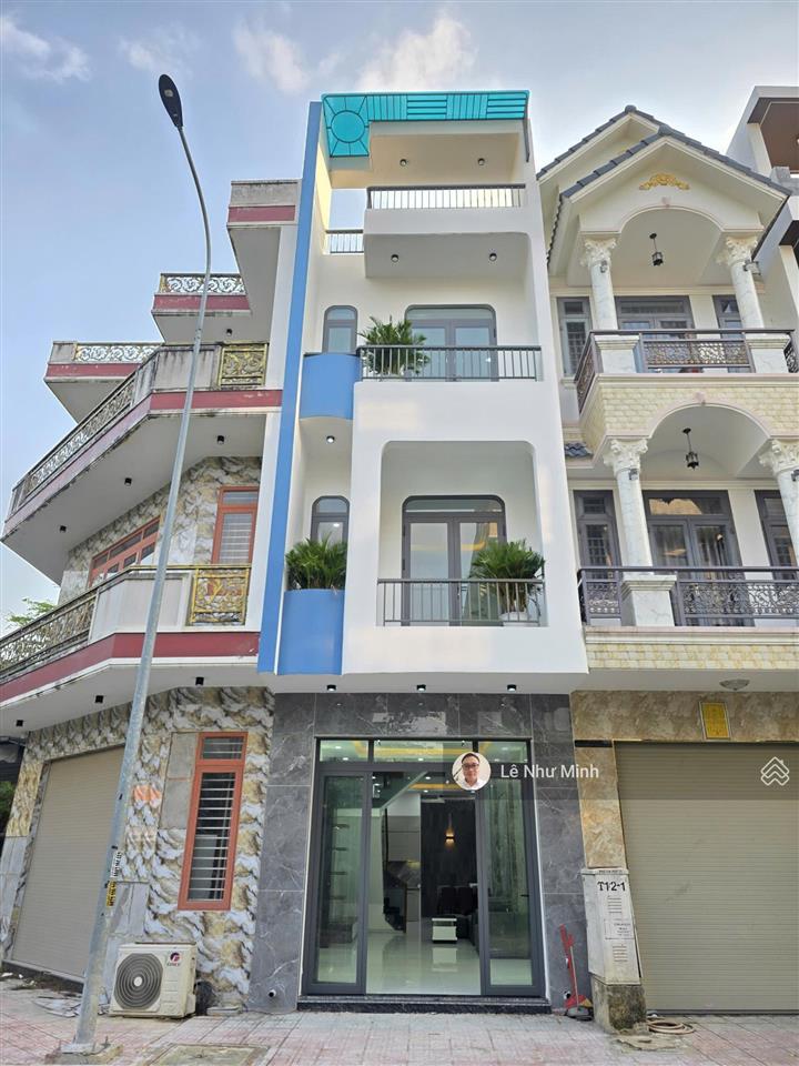 4,6 tỷ  bán nhà 1 trệt 2 lầu hoàn công gần ngã tư miếu ông cù 500m, p. bình chuẩn, tp. thuận an
