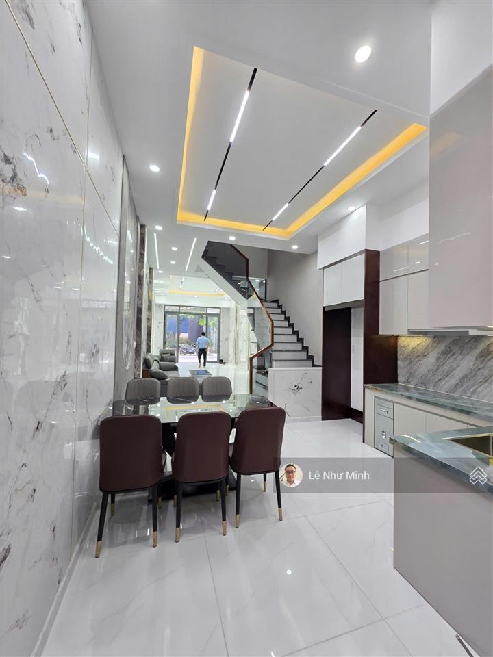4,6 tỷ  bán nhà 1 trệt 2 lầu hoàn công gần ngã tư miếu ông cù 500m, p. bình chuẩn, tp. thuận an