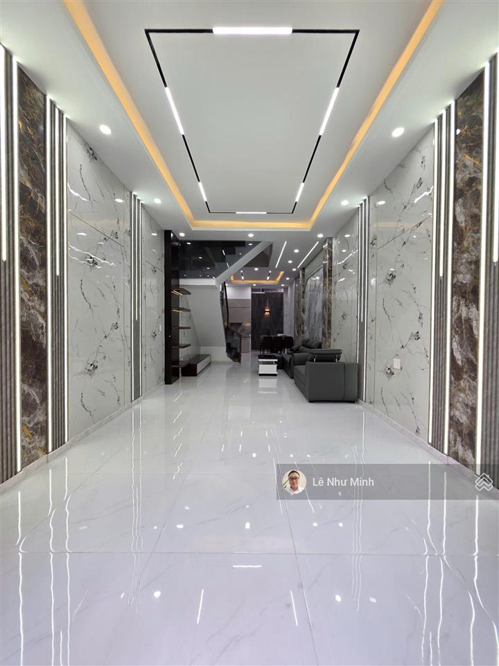 4,6 tỷ  bán nhà 1 trệt 2 lầu hoàn công gần ngã tư miếu ông cù 500m, p. bình chuẩn, tp. thuận an