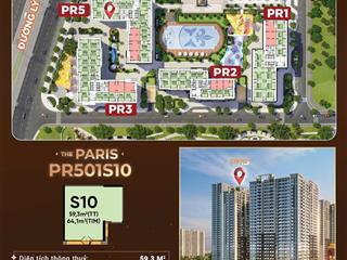 Shop chân đế toà pr5 sở hữu lâu dài. giá bằng căn chung cư, khai thác tốt hơn.  0962 506 ***