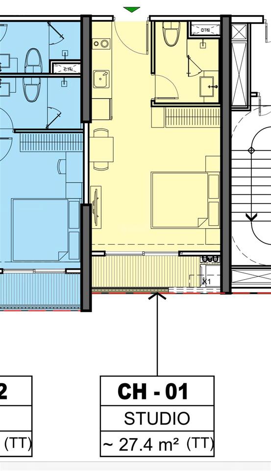 Chính chủ bán studio pr1.2401 đông nam, giá chỉ 2,25 tỷ.  0962 506 *** e linh