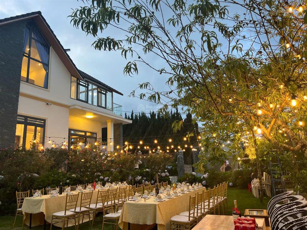 Bán villa đà lạt 750m2, 7pn, đang kinh doanh 120  150tr/tháng, nguyên tử lực, trung tâm p. 8