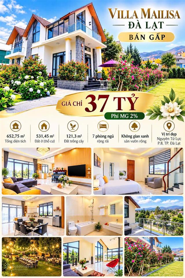 Mailisa villa đà lạt k chỉ là một căn biệt thự, mà là nơi khẳng định gu sống và vị thế của chủ nhân