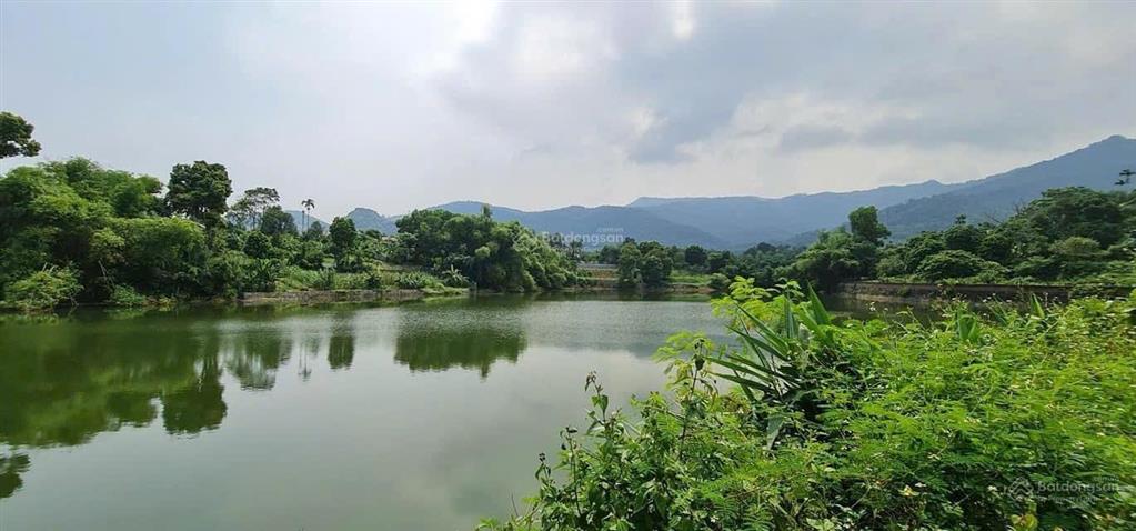 Bán rẻ mảnh đất 615m2 bám hồ tự nhiên đẹp lương sơn  hòa bình