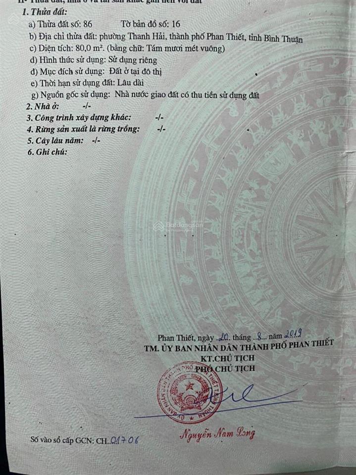 Mặt tiền cảng full thổ cư hướng biển kdc ae thanh hải