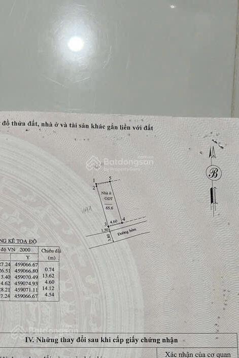 Nhà mới sổ hoàn công hẻm 16 chỗ kdc thanh hải cách ocean dunes 400m