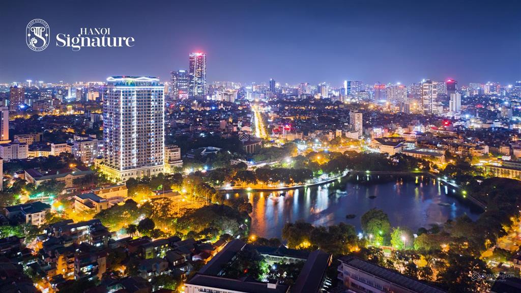 Dinh thự trên cao chỉ dành cho giới thượng lưu  view trực diện hồ và công viên  hà nội signature