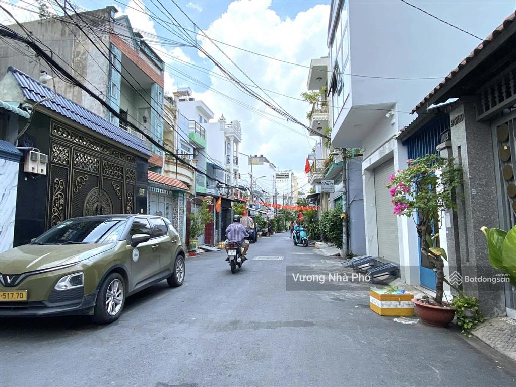 Hẻm 6m thoại ngọc hầu 4.5x17m 1 lửng 3 lầu st 10.9 tỷ