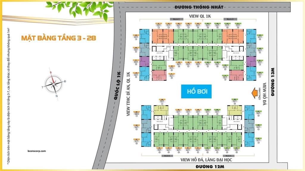 Cần cho thuê căn hộ bcons plaza, căn 2pn giá 6 triệu/tháng, nhận nhà mới, đầy đủ tiện nghi