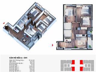 Bán nhanh căn hộ chờ sổ the charm an hưng 91,4m², giá 7,x5 tỷ.  e định 0878 800 ***