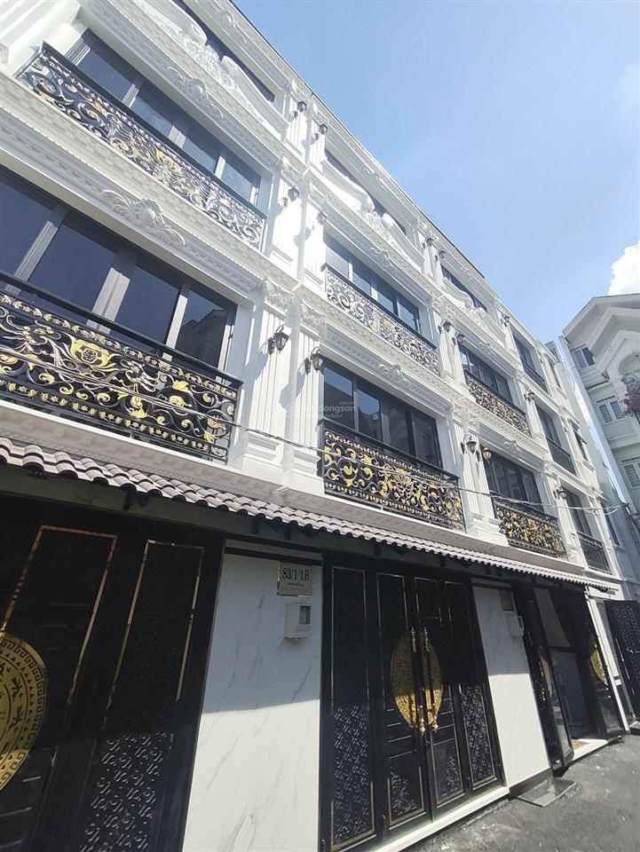 Hxh khu phân lô đường trương đăng quế, p.3 gò vấp, diện tích 38m, 4 tầng, giá 8,3 tỷ