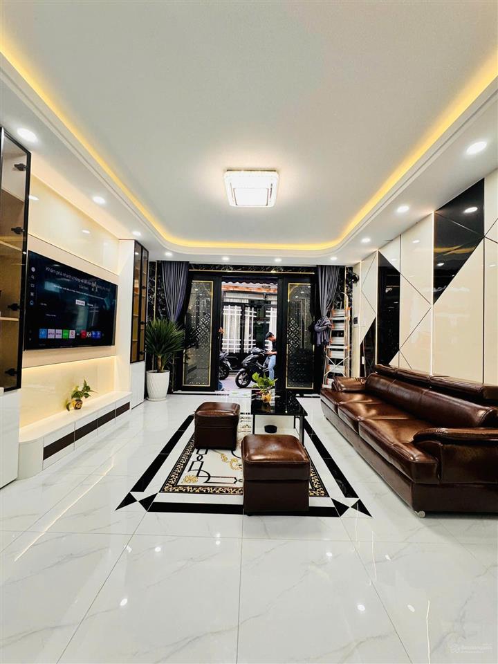 Nhà đẹp ngang 4m, đường số 7, p.3, gò vấp, 5 tầng, giá 6,9 tỷ