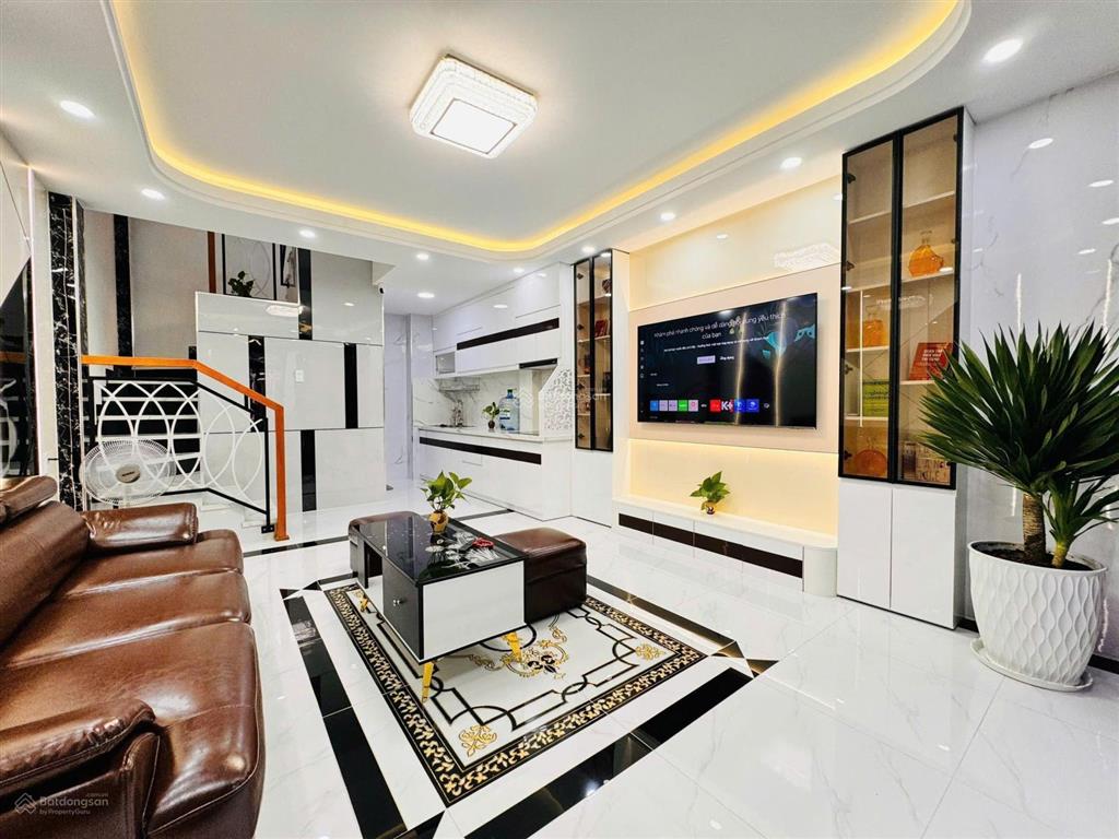 Nhà đẹp ngang 4m, đường số 7, p.3, gò vấp, 5 tầng, giá 6,9 tỷ