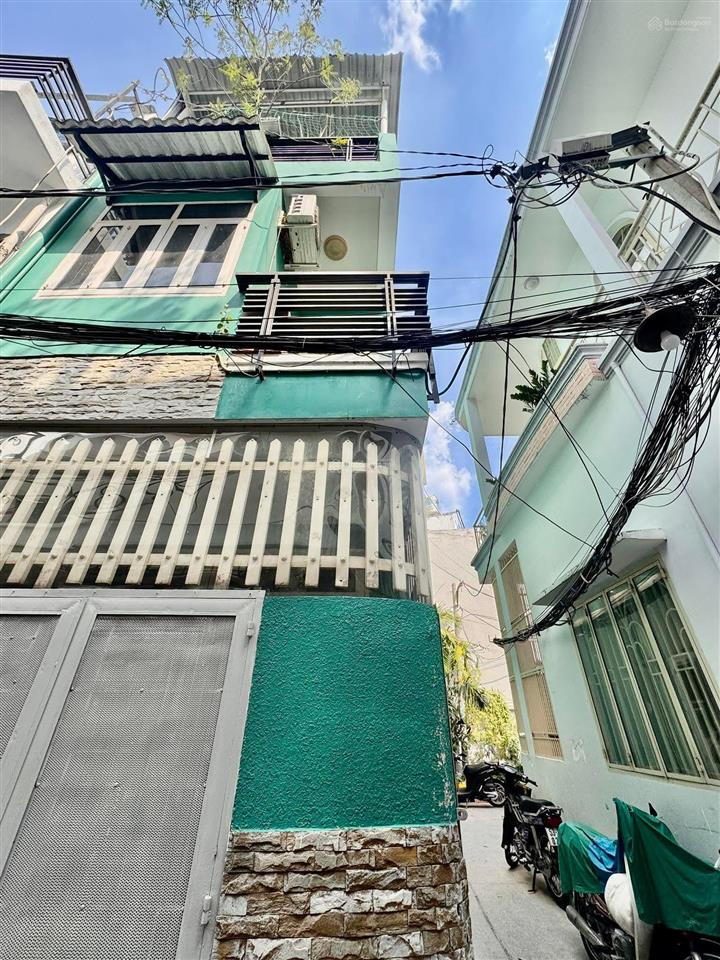Nhà hẻm 449 đường lê quang định, p.5 bình thạnh, 4 tầng, dtcn 48m, giá 8,5 tỷ.