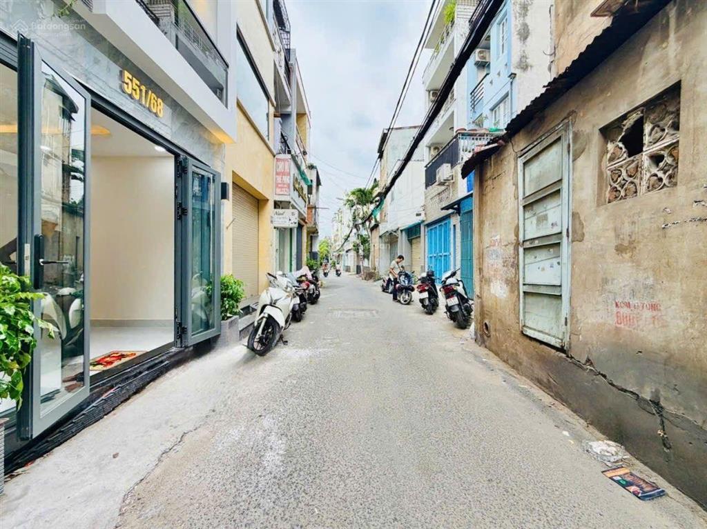 Bán nhà 2 mặt tiền kinh doanh, ngay phan văn trị, p5, gò vấp, 4 tầng, dt 35m2, giá chỉ 6,68 tỷ