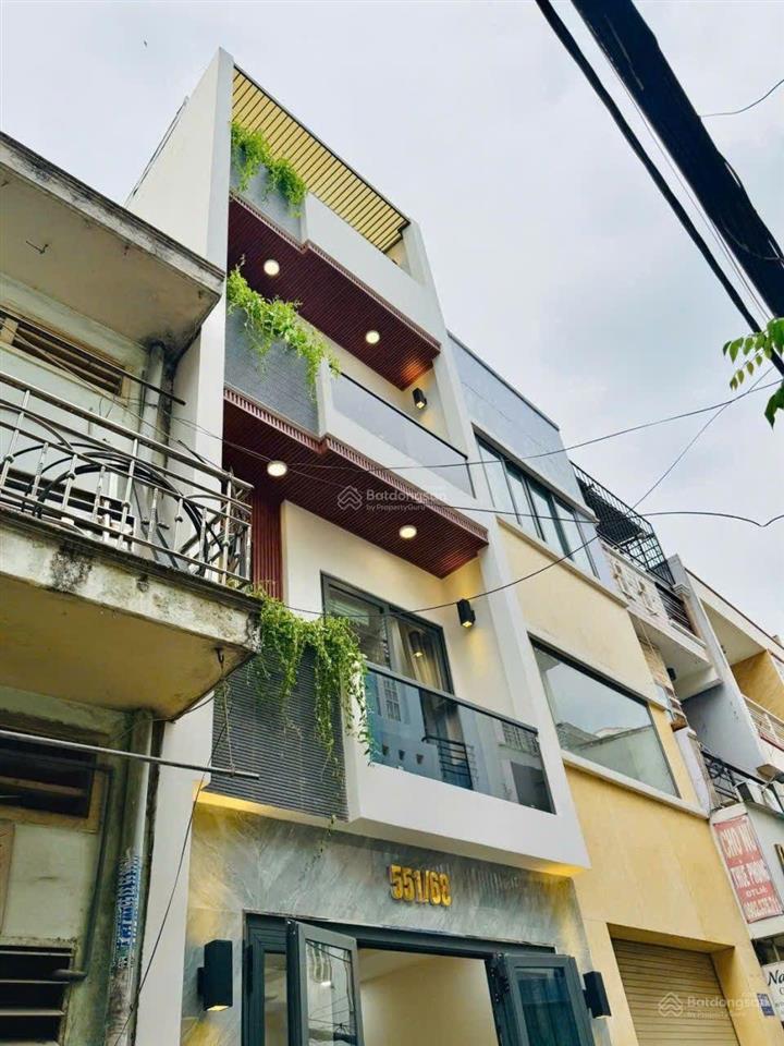 Bán nhà 2 mặt tiền kinh doanh, ngay phan văn trị, p5, gò vấp, 4 tầng, dt 35m2, giá chỉ 6,68 tỷ