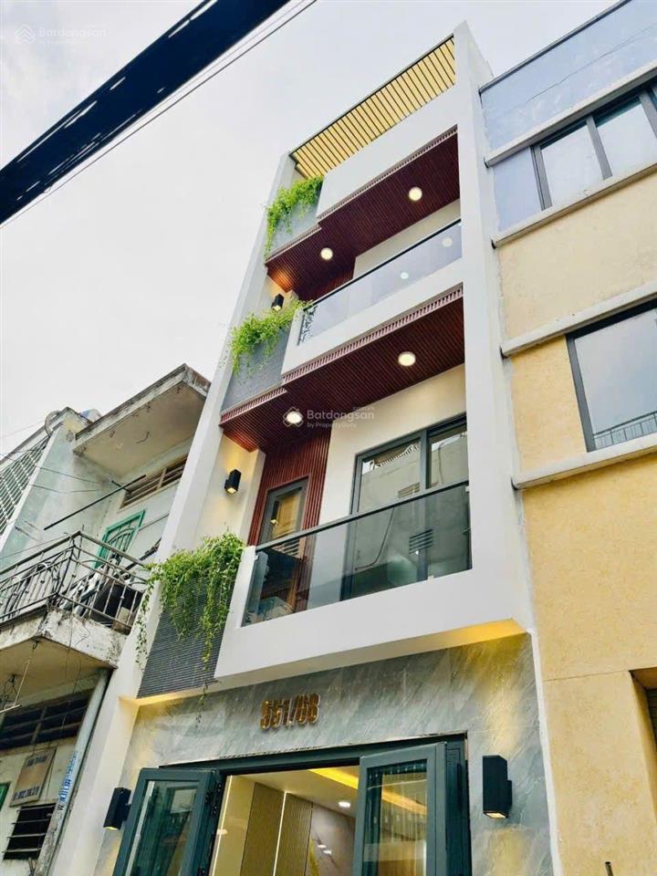 Bán nhà 2 mặt tiền kinh doanh, ngay phan văn trị, p5, gò vấp, 4 tầng, dt 35m2, giá chỉ 6,68 tỷ