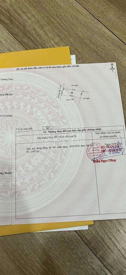 101,8m2 đất ở tại Phong Lục , phường An Thắng, TP Đà Nẵng