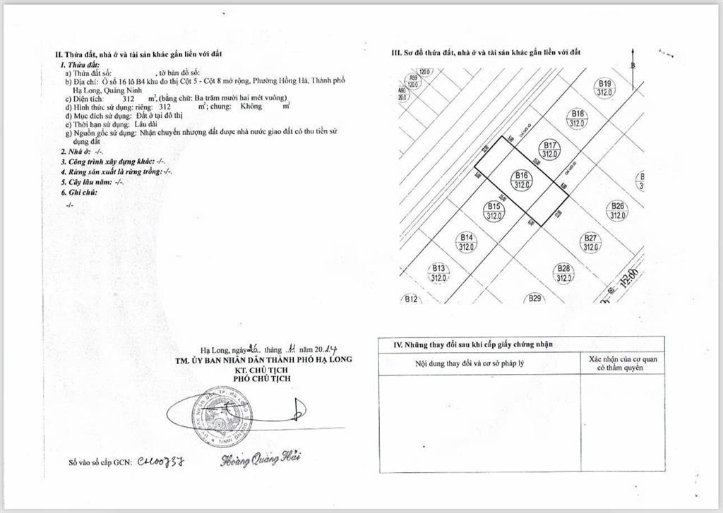 Bán biệt thự kđt cột 5  cột 8 mở rộng, hồng hà  hạ long