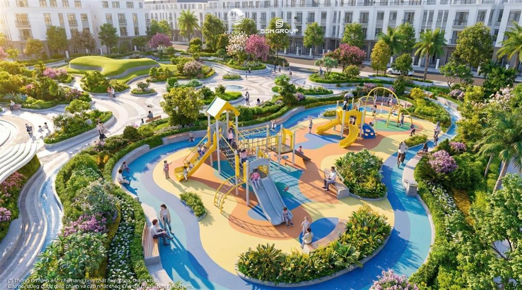 Hiếm có căn biệt thự đơn lập 2 mặt tiền view công viên hoàng hôn sát vịnh hạ long