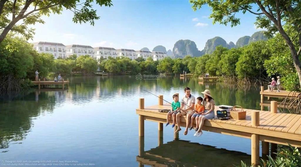 Sở hữu cặp biệt thự sân vườn sát hồ  cạnh vịnh hạ long chỉ với 34 triệu/m2