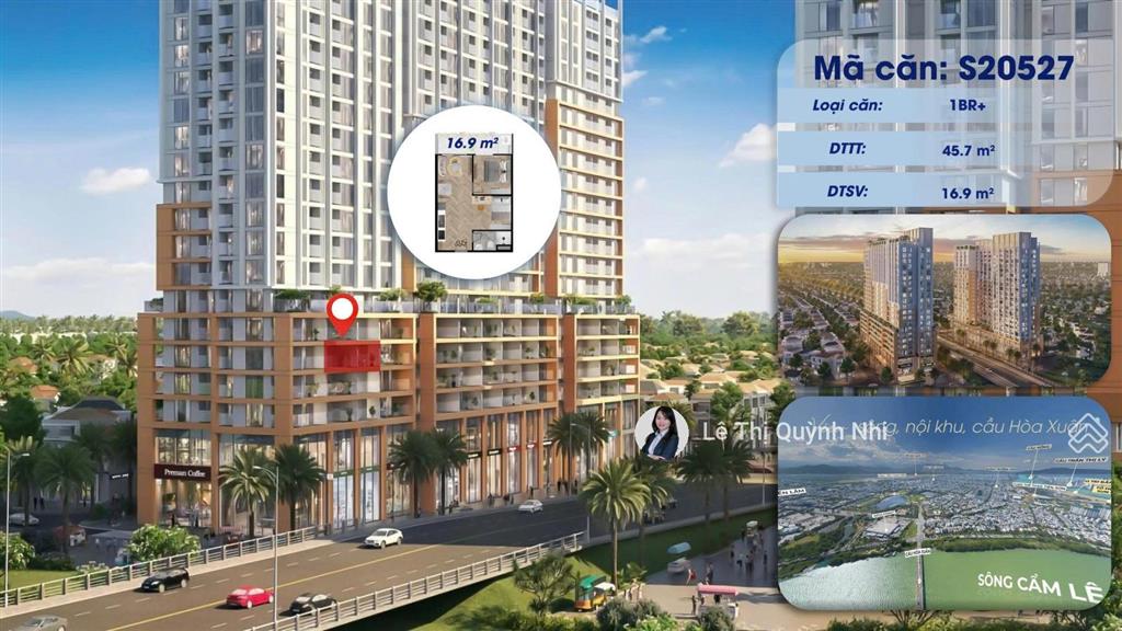 Căn hộ sân vườn sổ lâu dài view sông và thành phố giá 3tỷ1(100%) an cư tiện nghi & đầu tư bền vững