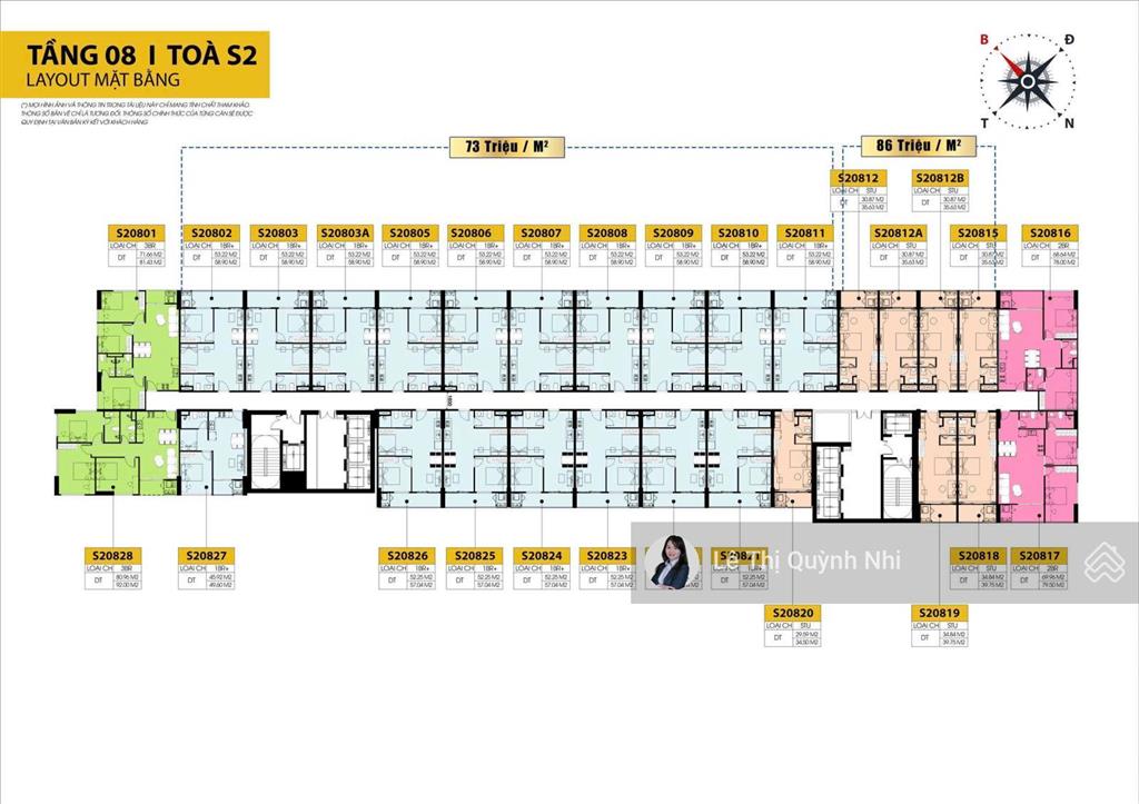 Spana tower căn hộ 2 phòng ngủ trung tâm hòa xuân sun group đầu tư.htls 0%, ân hạn gốc lãi 30 tháng
